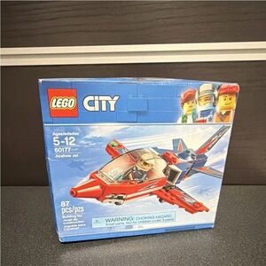 LEGO City Airshow Jet Set 60177, 87 Pieces, Complete, Aircraft